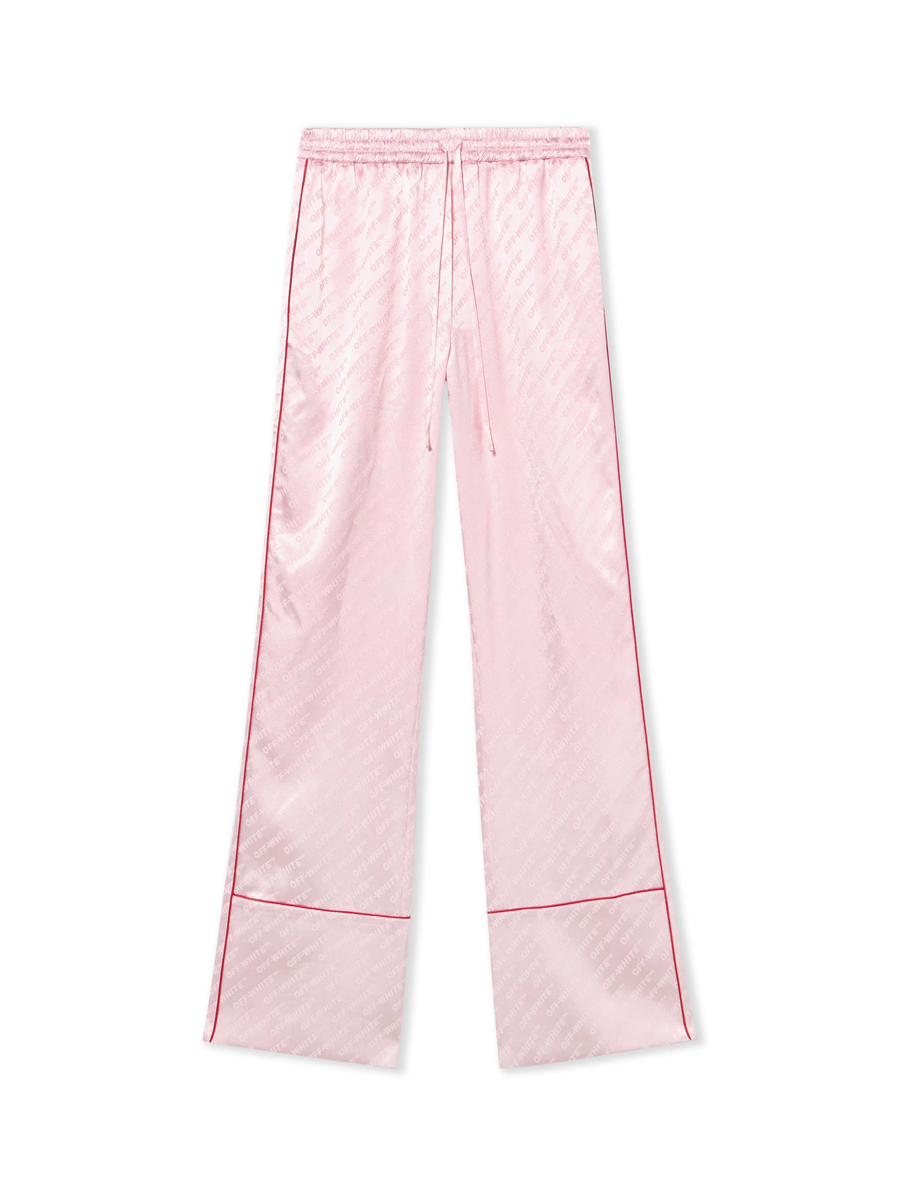 Jacq Off Satin Pajama Pants - Female Pants & Denims Soft Pink