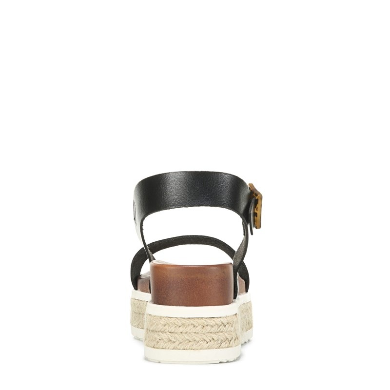 Women's Kiera Platform Sandals (Black)