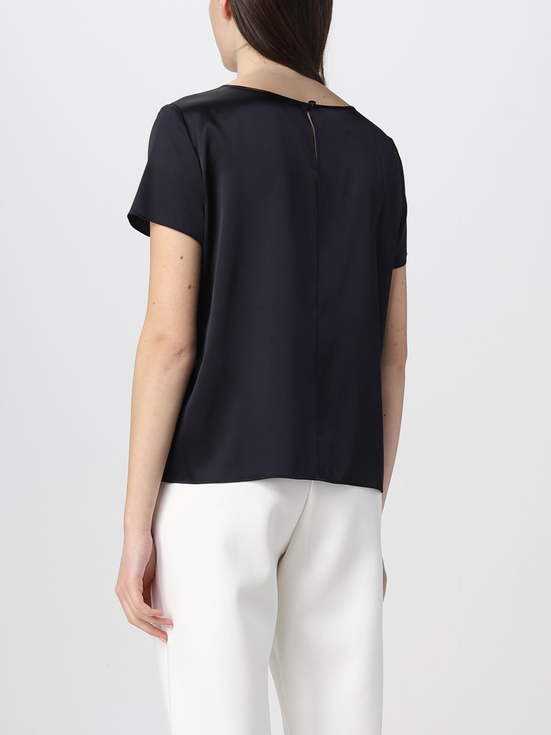 Top Woman color Black