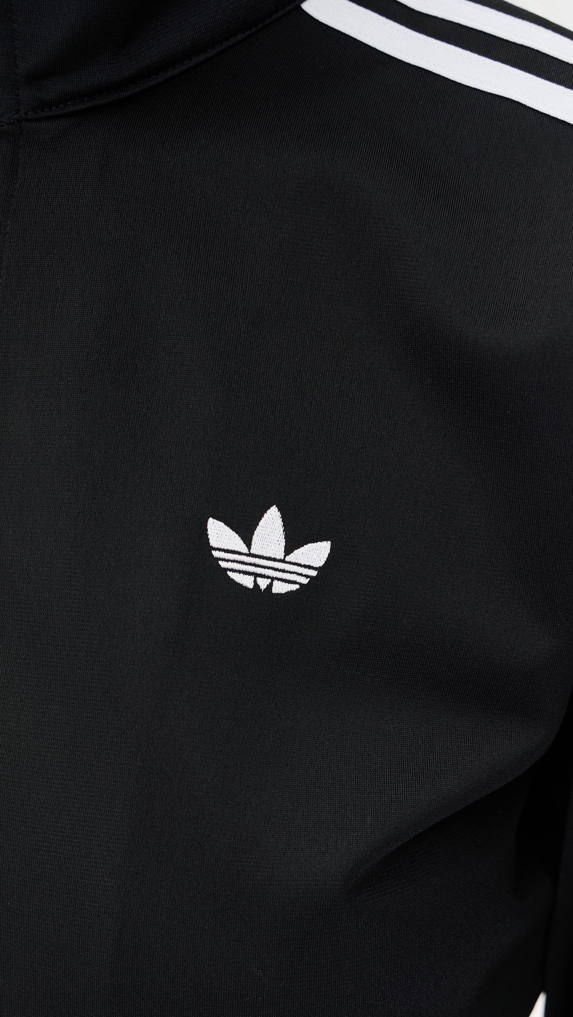 Smocked Firebird Track Top Black