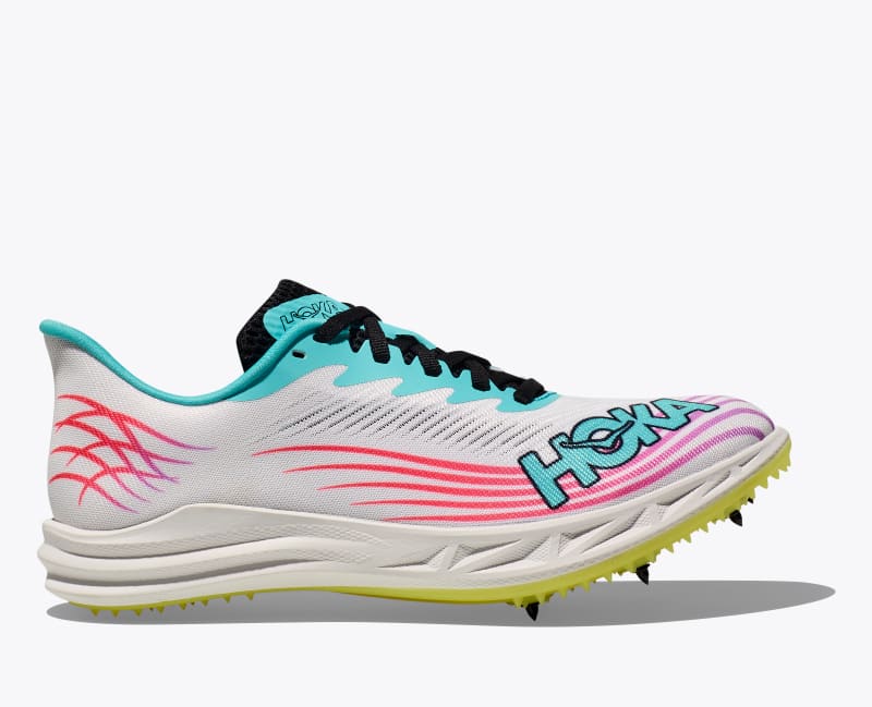 HOKA Crescendo MD 2 Shoes in White/Cielo Blue