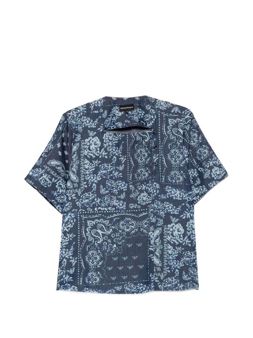 Floral Print Cotton Top