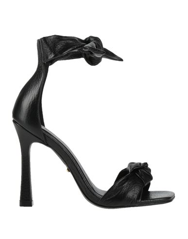 Lança Perfume Woman Sandals Black Size 8 Leather