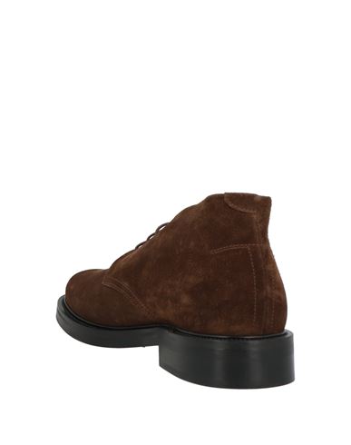 Man Ankle boots Brown Size 7 Leather
