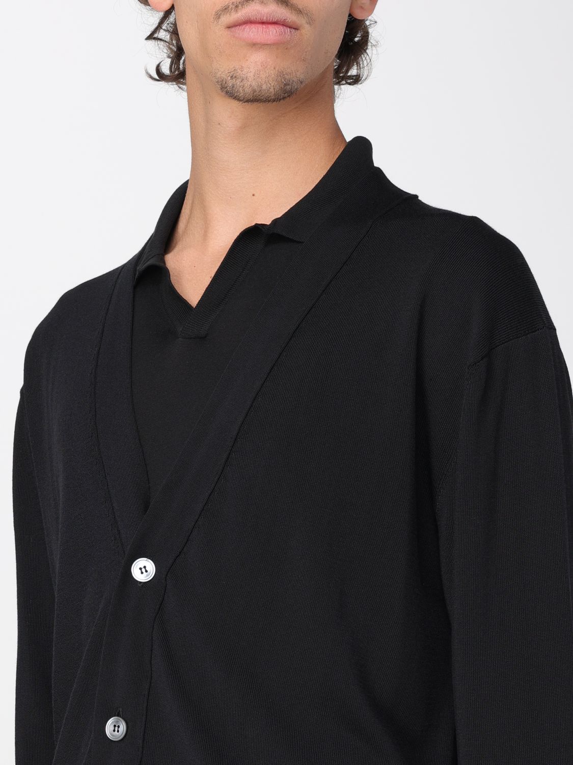 Cardigan LARDINI Men color Black