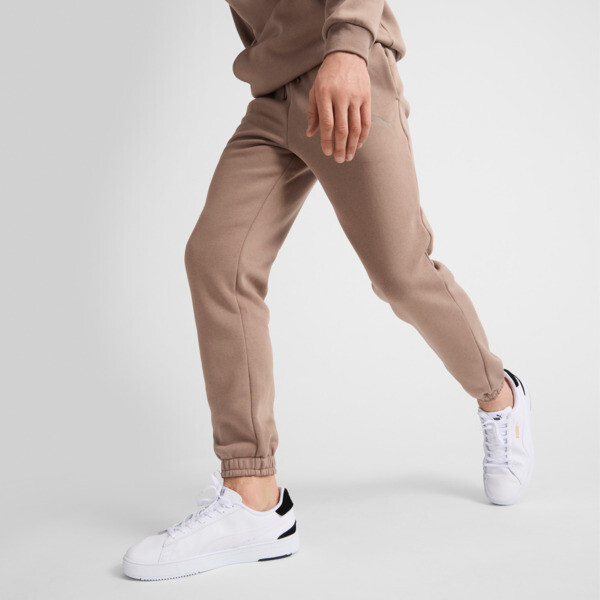 PUMA Essentials Elevated Men's Sweatpants in Brown