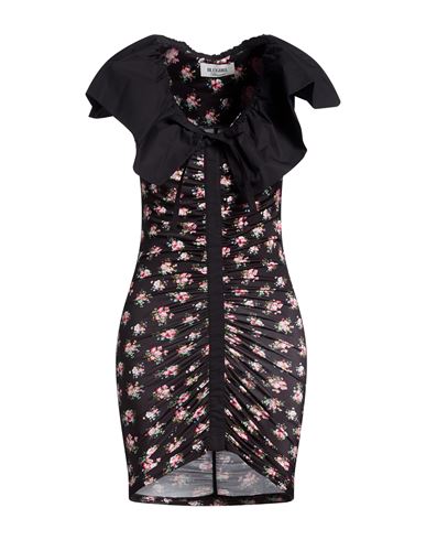 Woman Mini dress Black Size 6 Polyester, Elastane