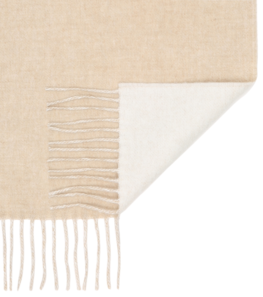 Wool and cashmere scarf
