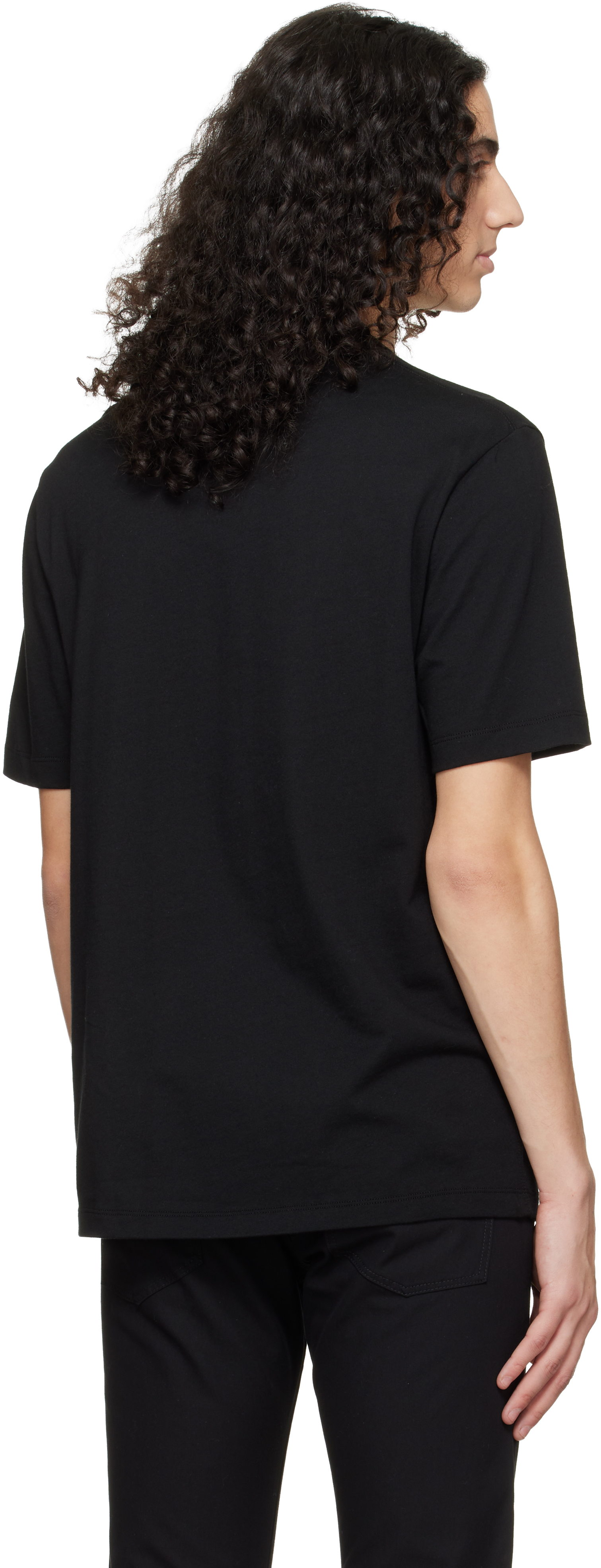 Three-Pack Multicolor Crew-Neck Cotton T-shirts