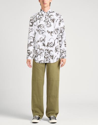 Man Shirt White Size 36 Cotton