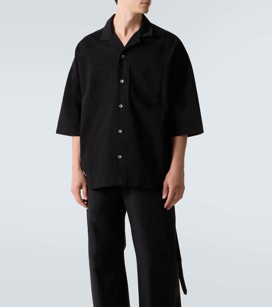 Magnum Tommy oversized cotton twill shirt