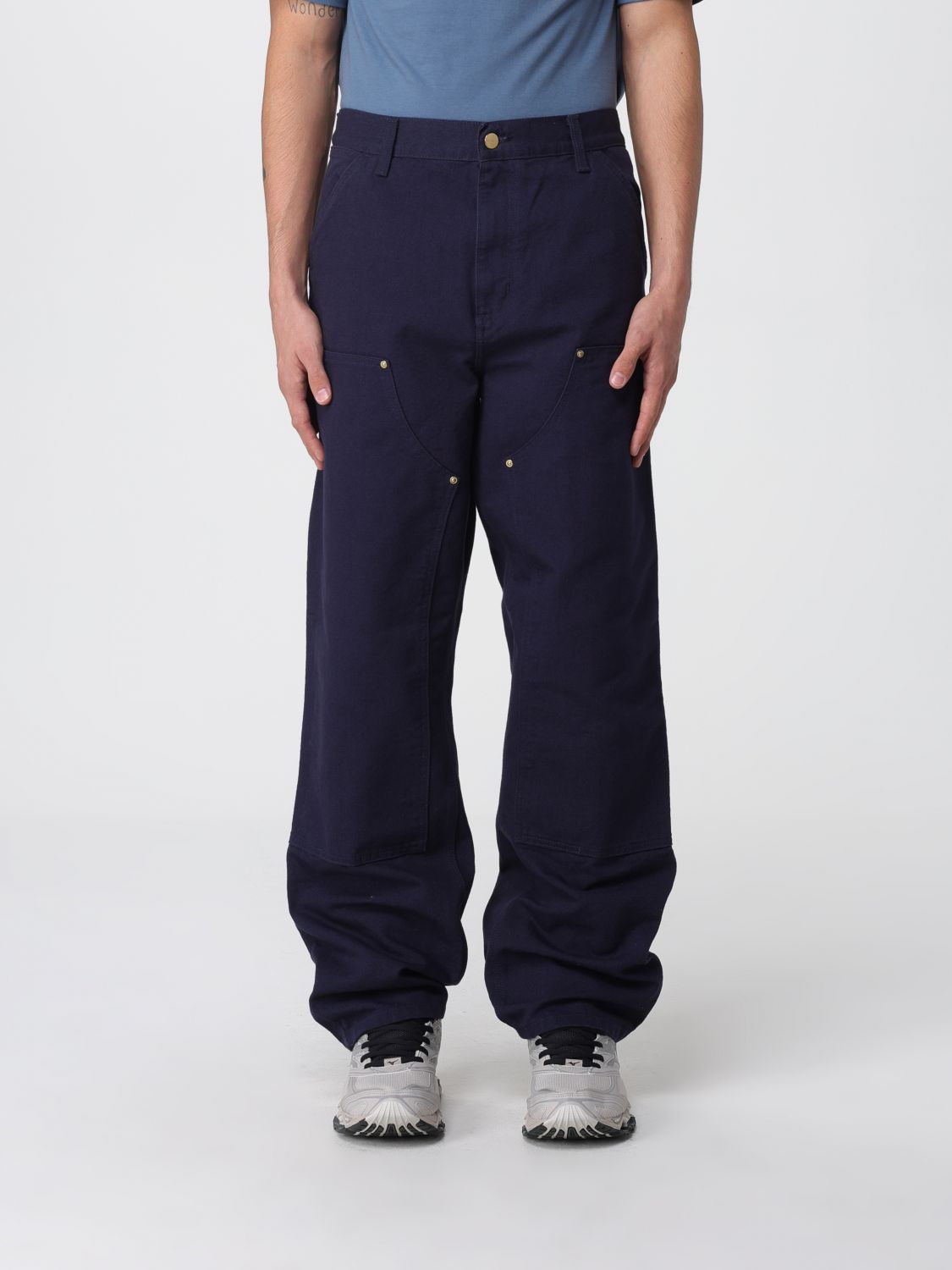 Pants Men color Navy