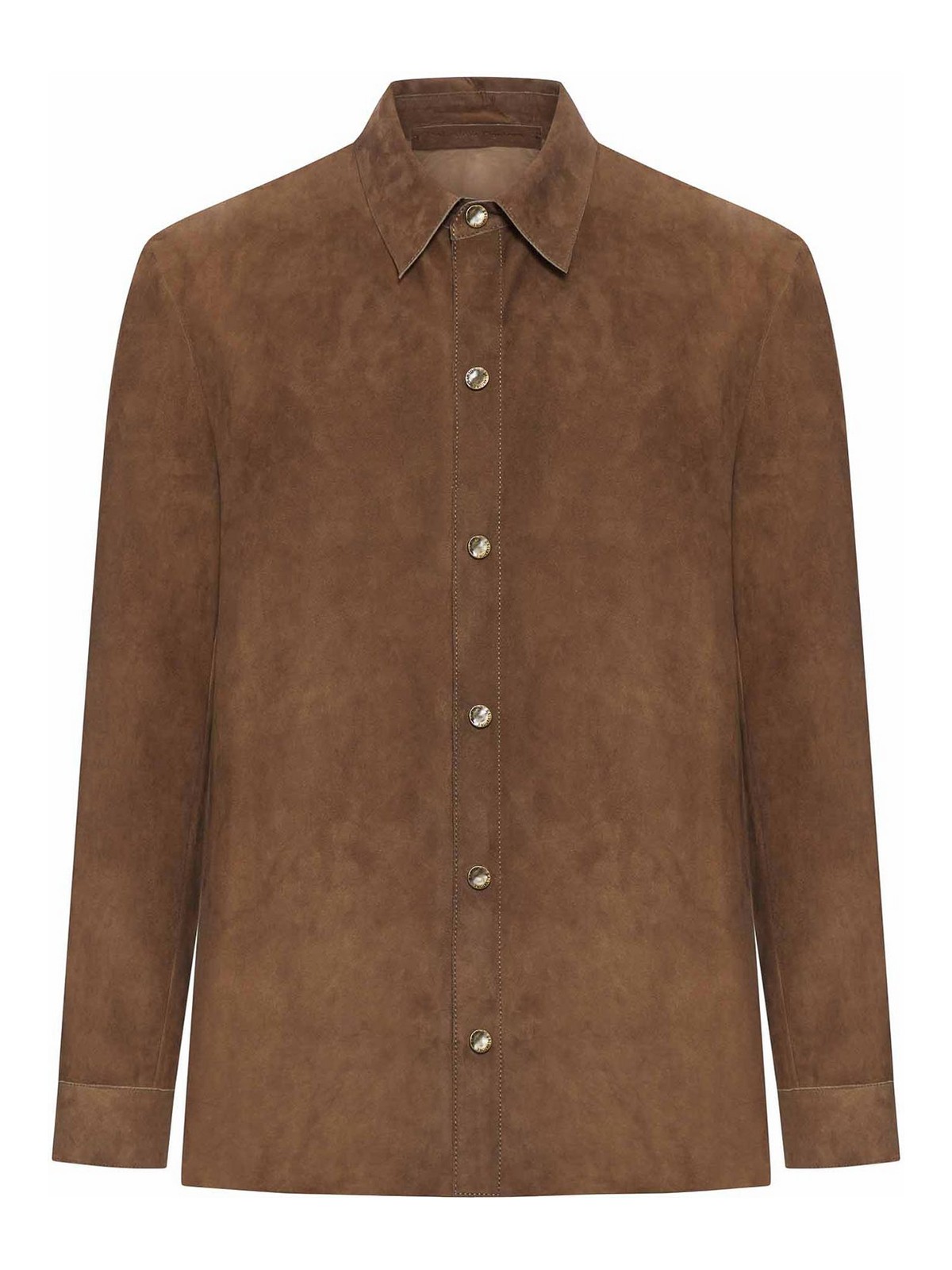 Suede Overshirt