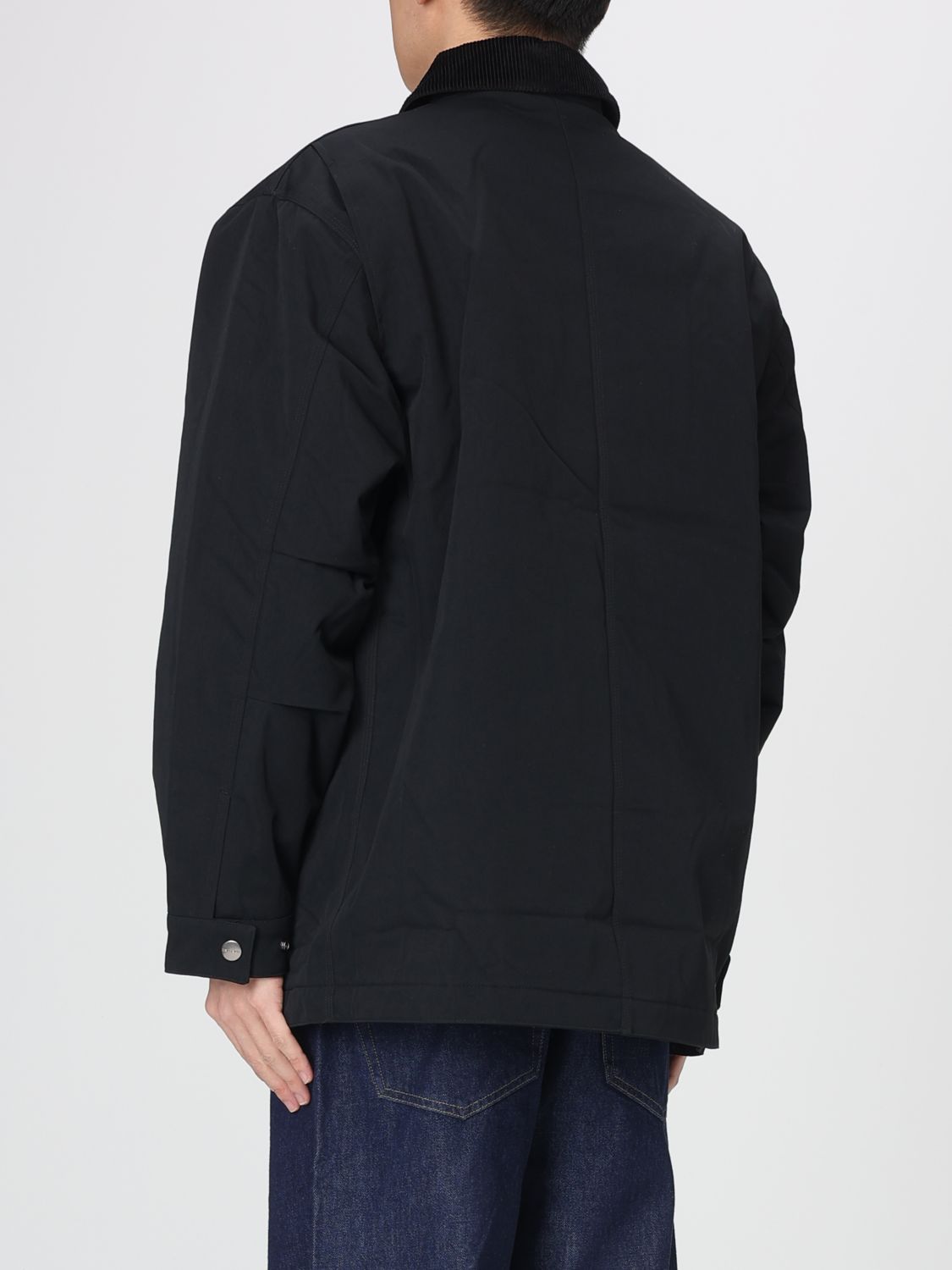 Coat Men color Black