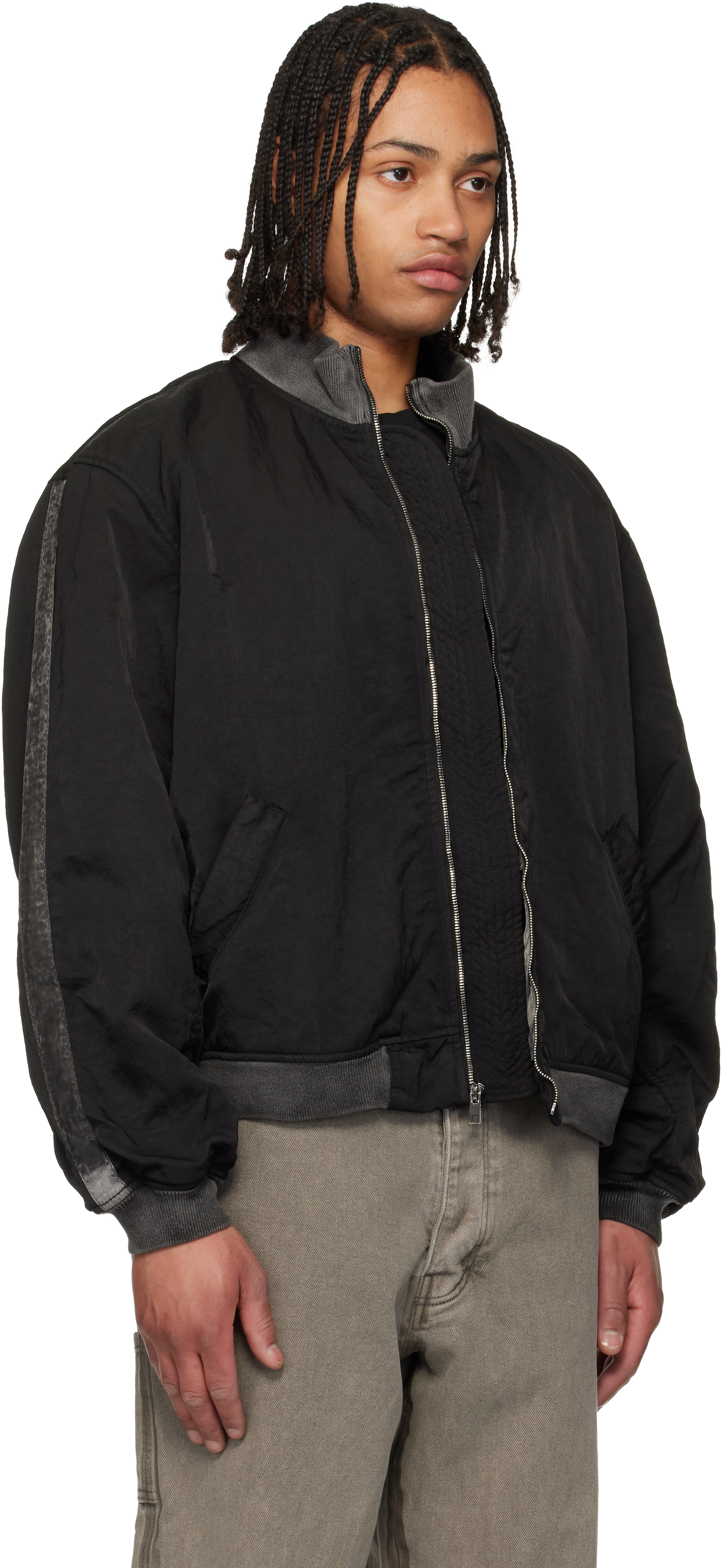 Black RL-Bomber Jacket