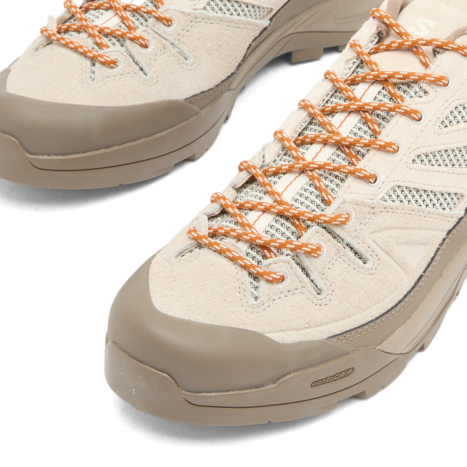 Men's X ALP WOVEN Sneaker in Walnut/Silver Cloud/Vanilla Ice