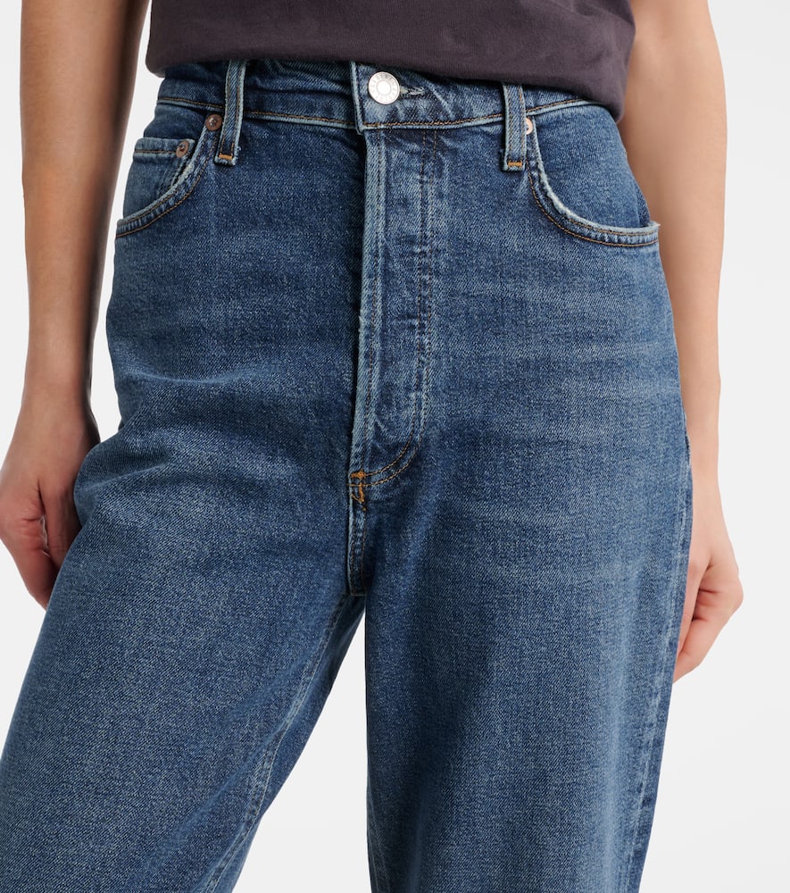 '90s Pinch Waist Crop straight jeans