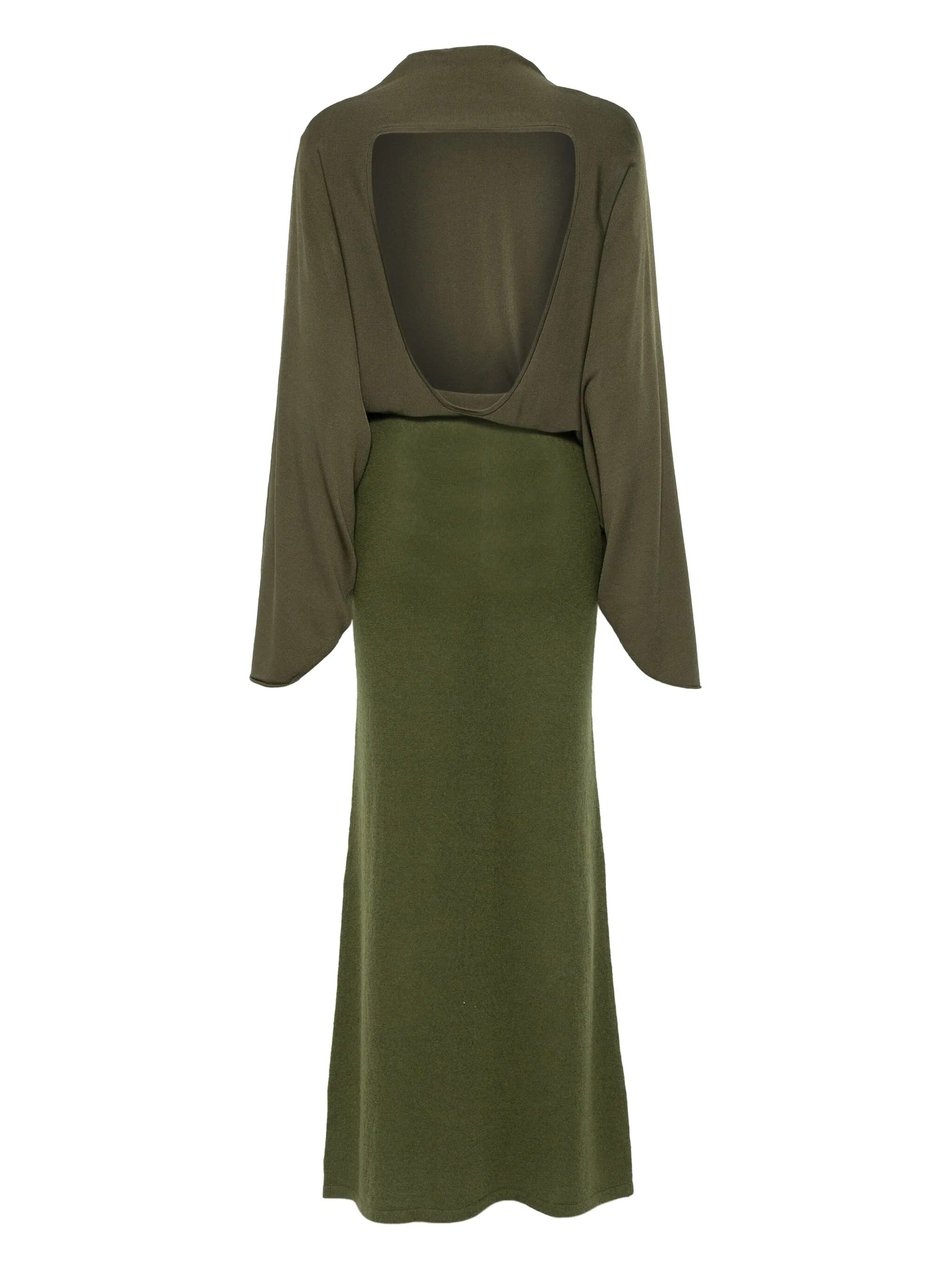 Aya Muse Pine Dress in Pine - Dark Green. XS also in L