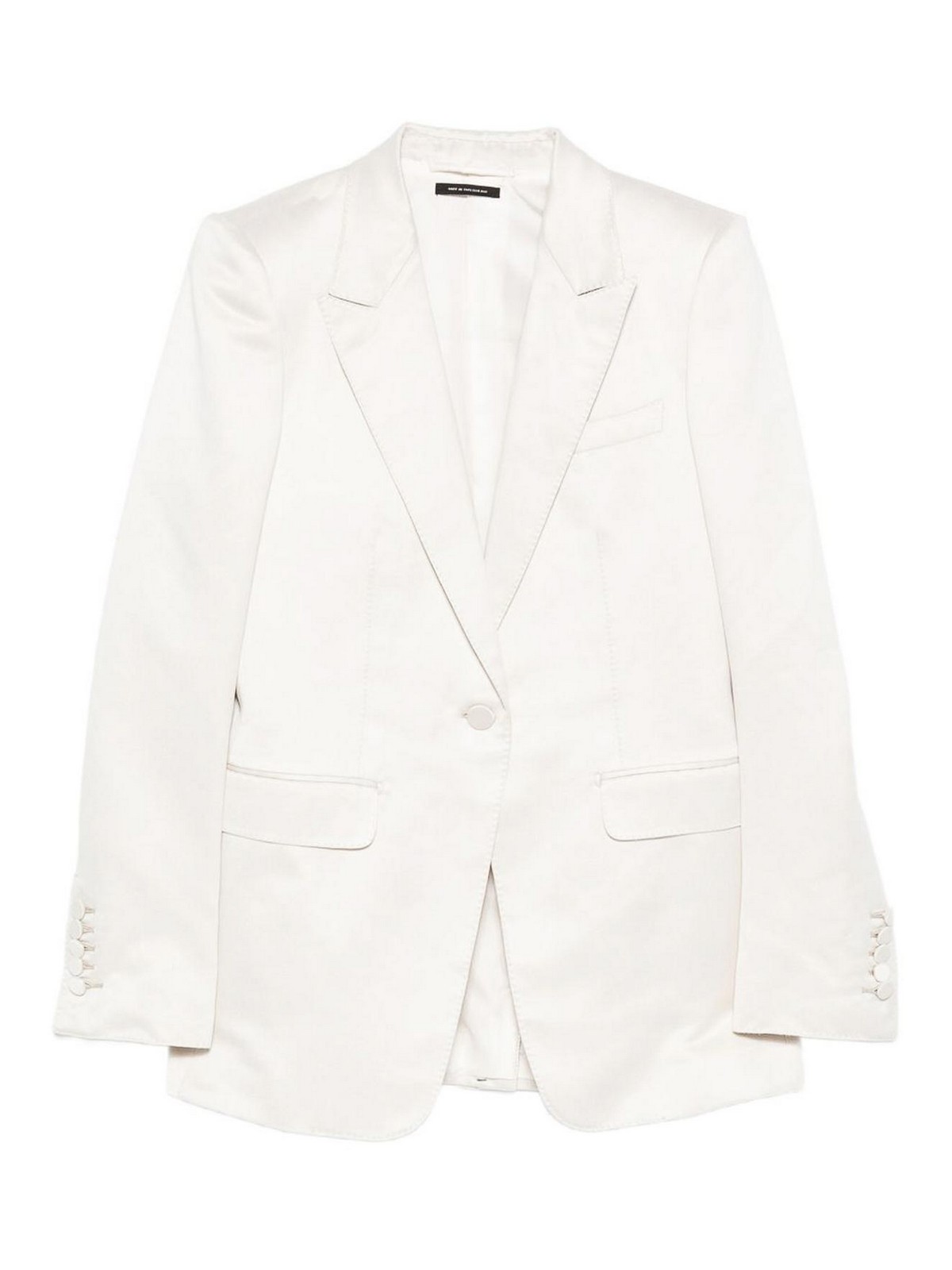 Single-Breasted Blazer Jacket