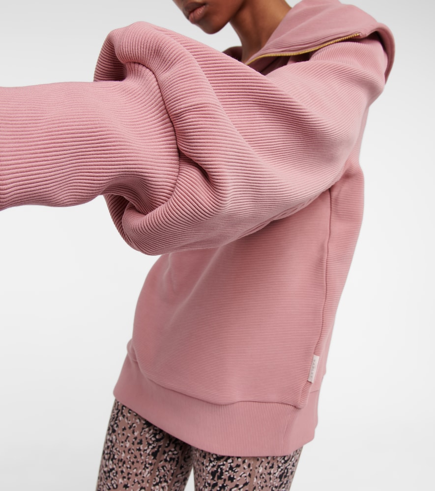 Vine ribbed-knit sweater
