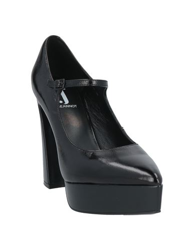Woman Pumps Black Size 10 Leather