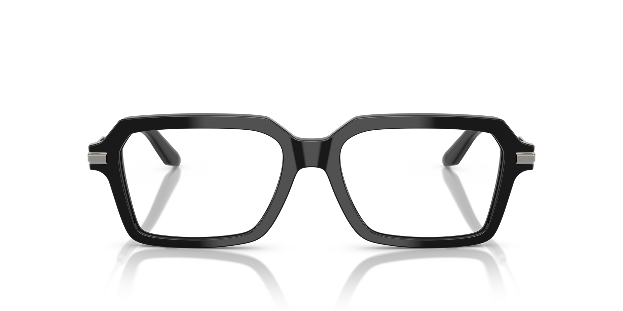 Dolce & Gabbana Man Dolce & Gabbana DG3401 501 Optical frames Acetate Black Transparent Squared Norma