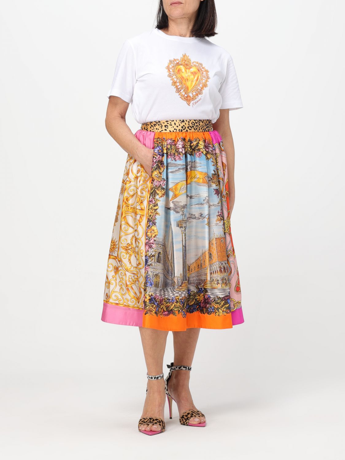T-Shirt Woman color White