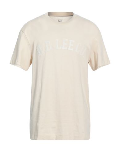 Man T-shirt Beige
