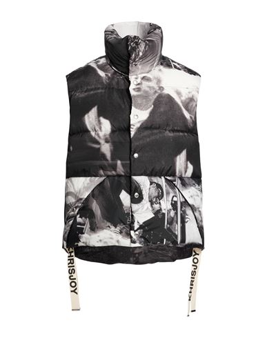 Man Vest Black Size 0 Polyester