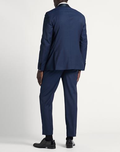 Man Suit Navy Size 46 Wool
