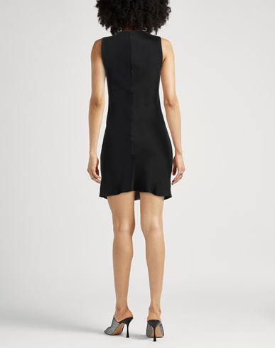 Woman Mini dress Black Size 2 Acetate, Viscose