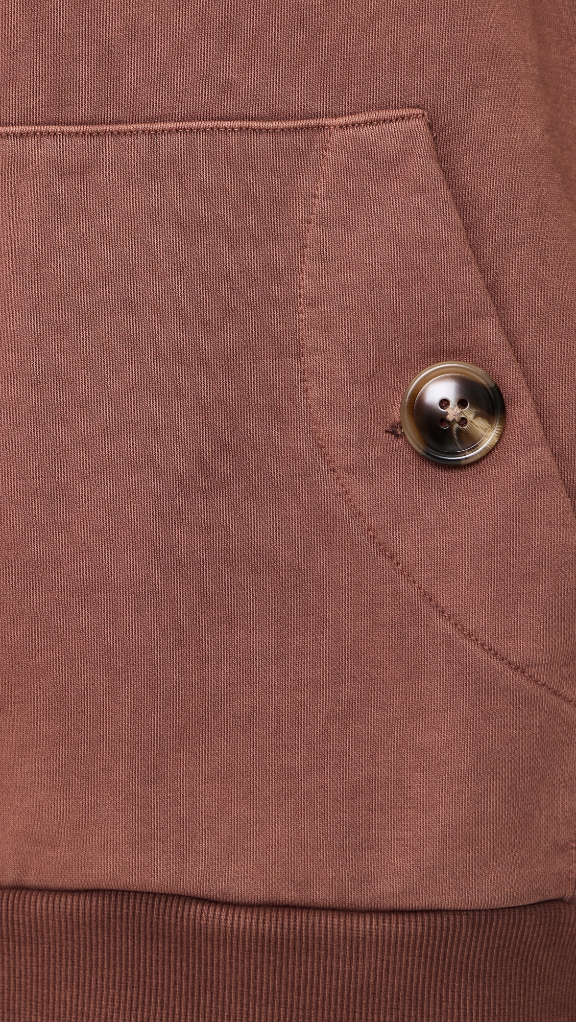 Dot Logo Hoodie Brown