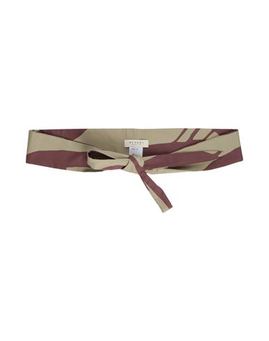 Woman Belt Burgundy Size ONESIZE Cotton