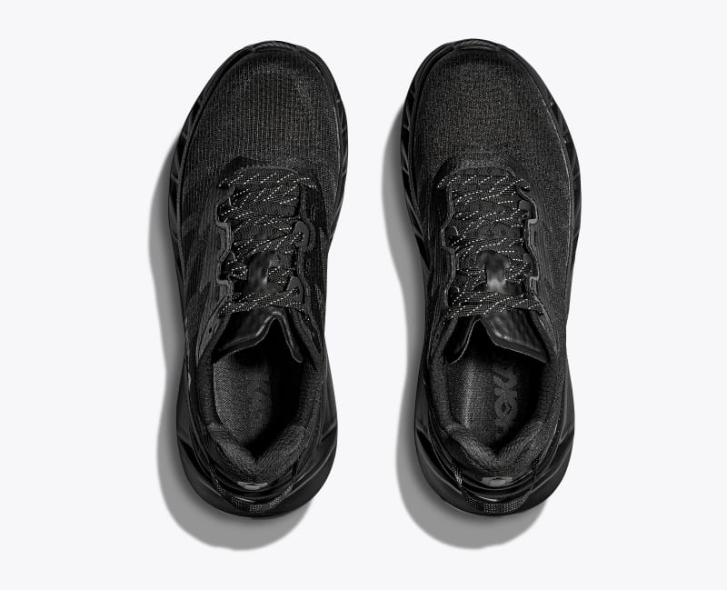HOKA Elevon 2 TS Shoes in Black/Carbon Black