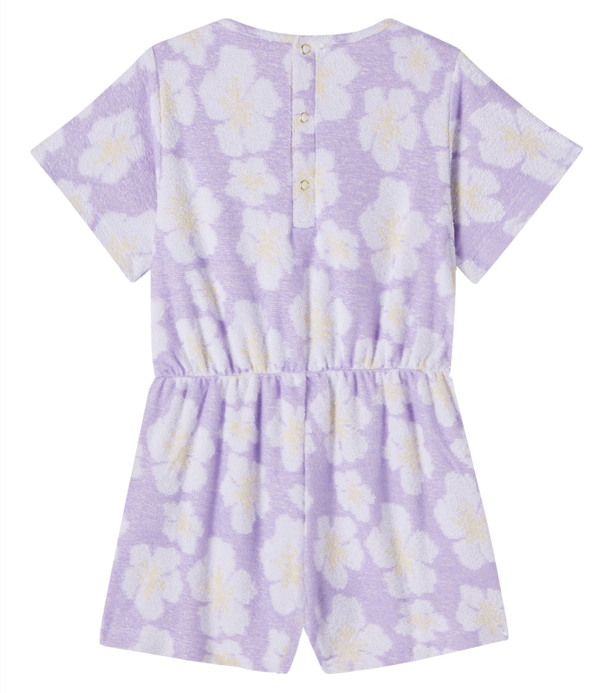 Chiarane floral cotton-blend jumpsuit
