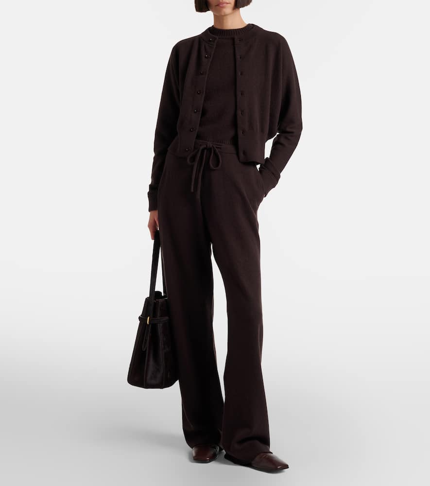 Lauren knitted cashmere-blend top