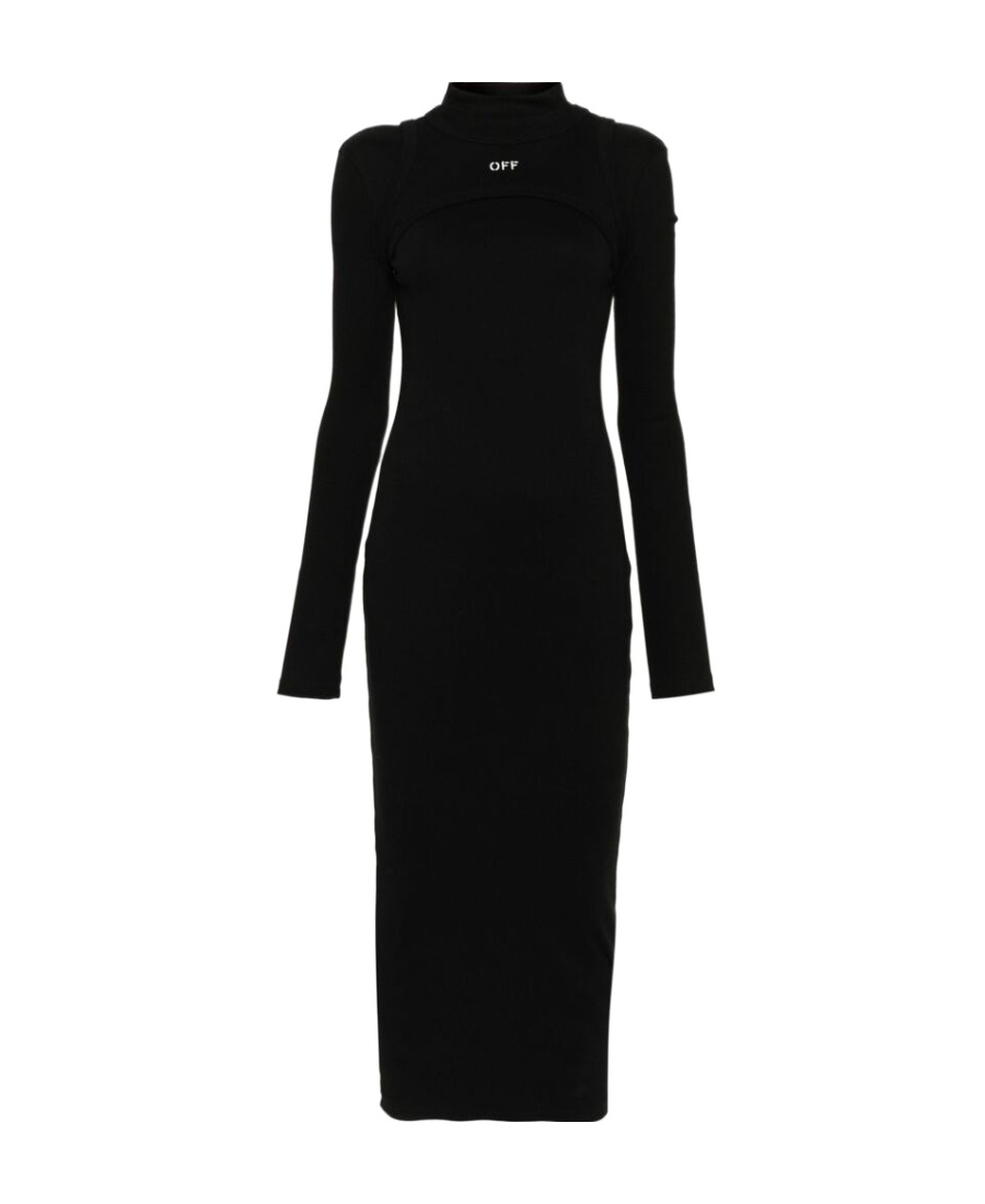 Off Stamp Rib Round dress