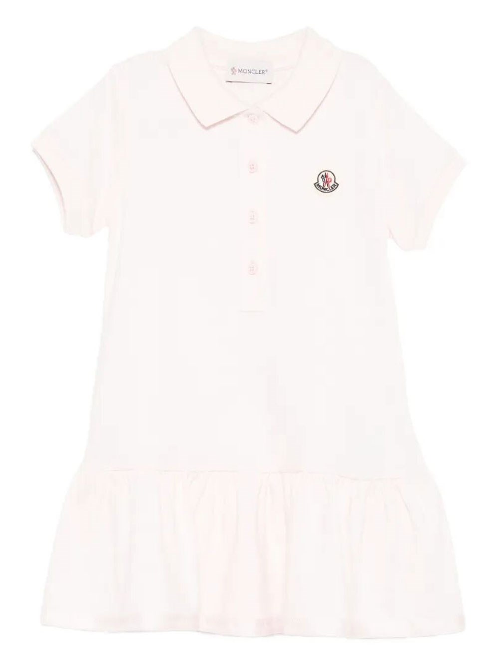 Logo-Patch Polo Dress