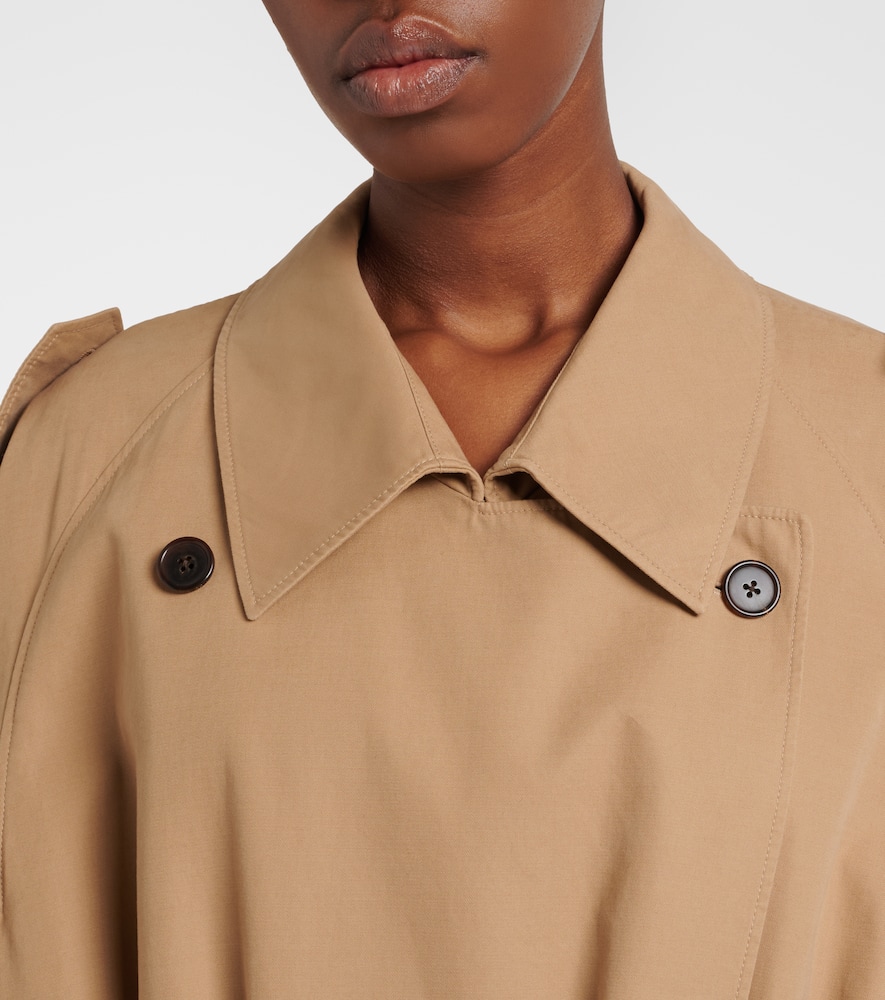 Dester cotton and cashmere trench coat