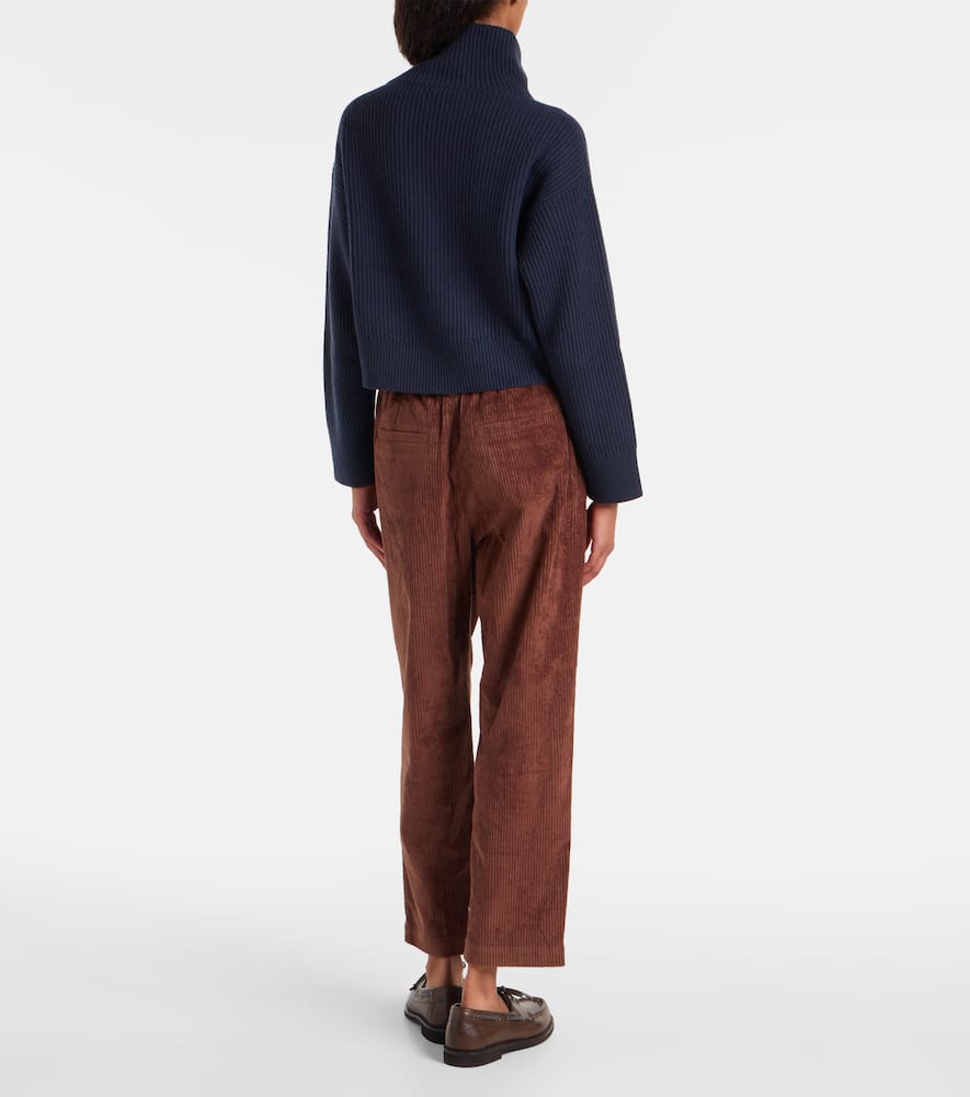 Wool, cashmere, and silk sweater