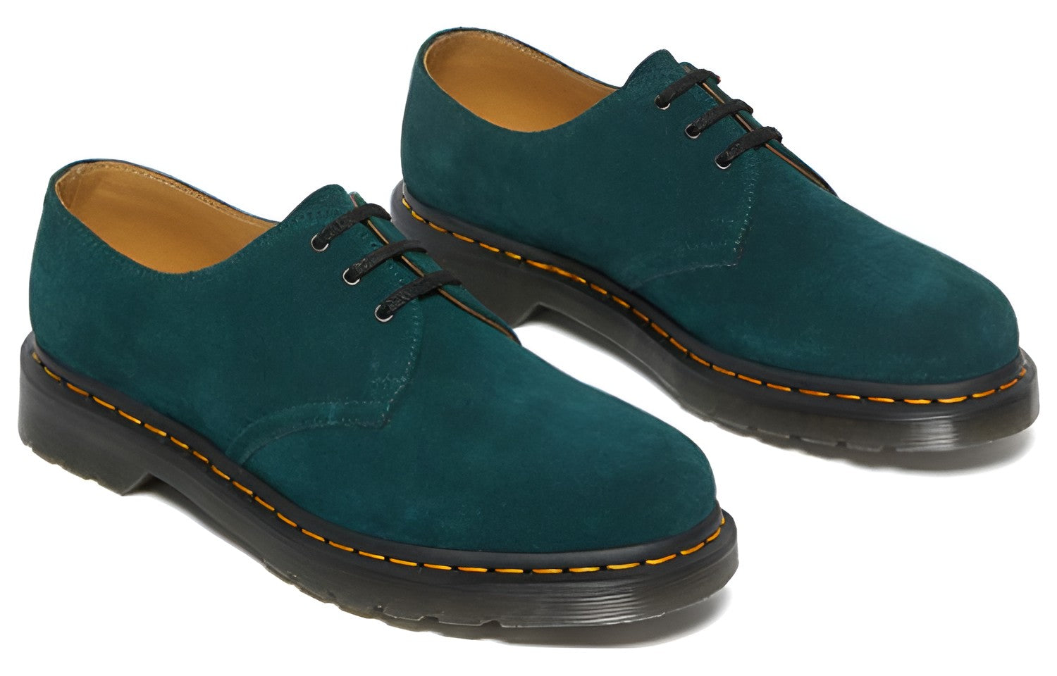 1461 Suede Oxford Shoes 'Dark Green'