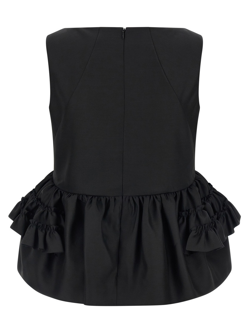 Casey Wool And Silk Top