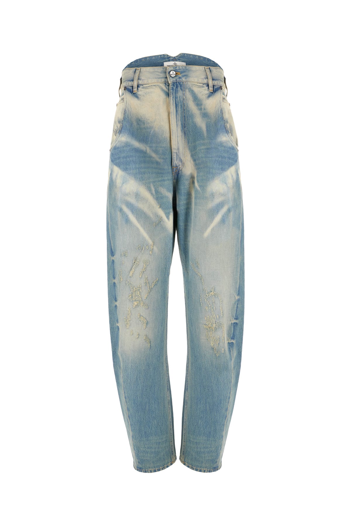 Jeans In Blue Cotton