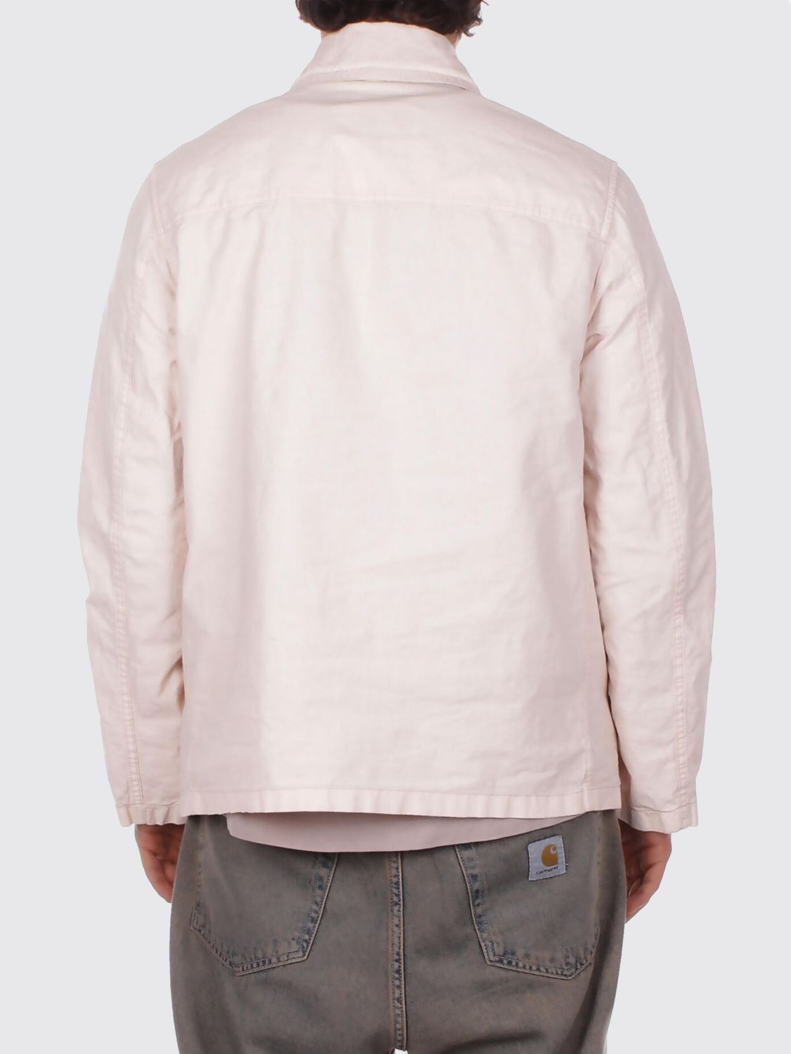 Coat Men color Cream