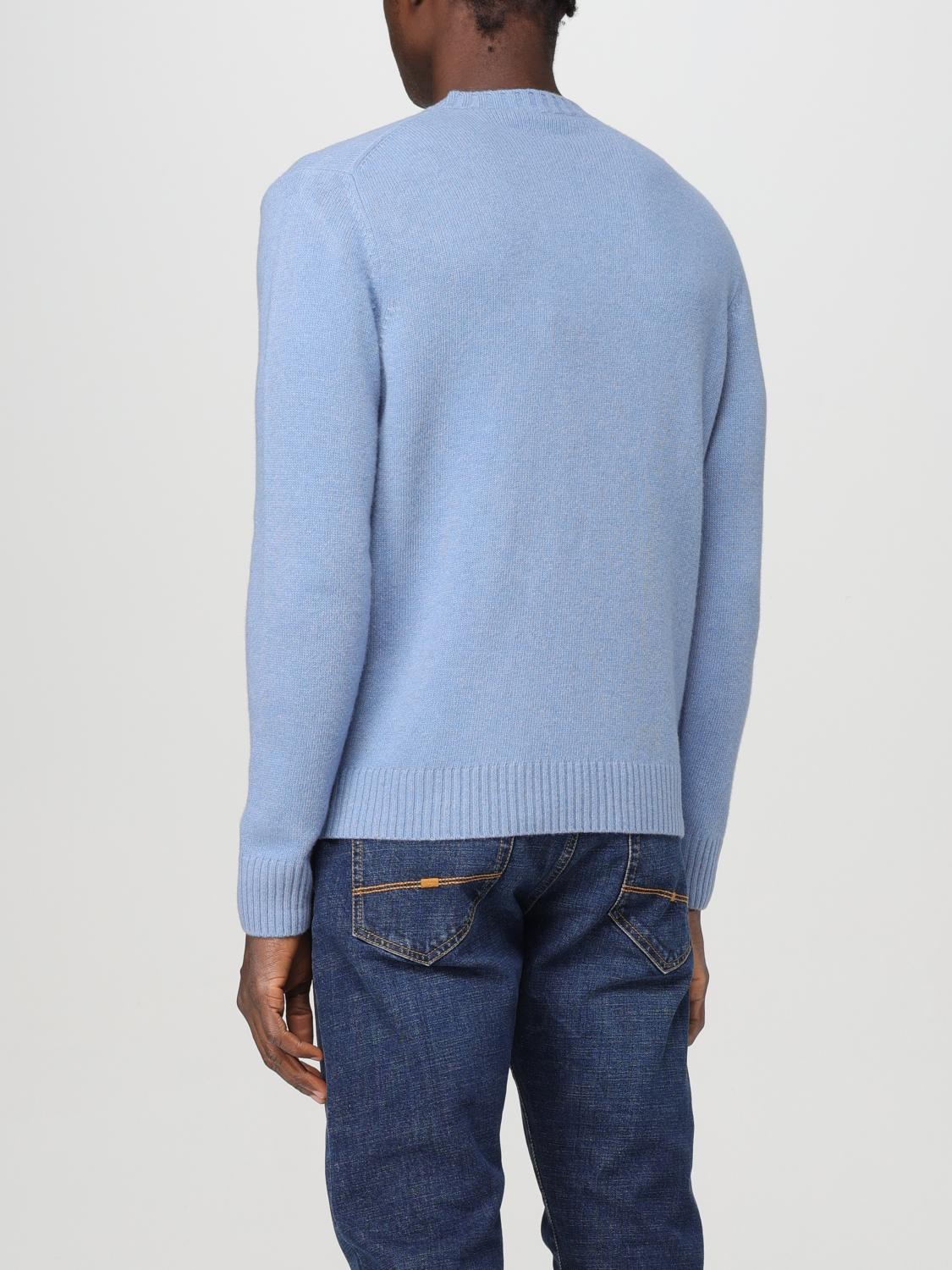 Sweater Men color Sky Blue