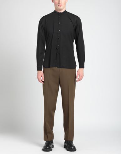 Man Shirt Black Size 15 Cotton