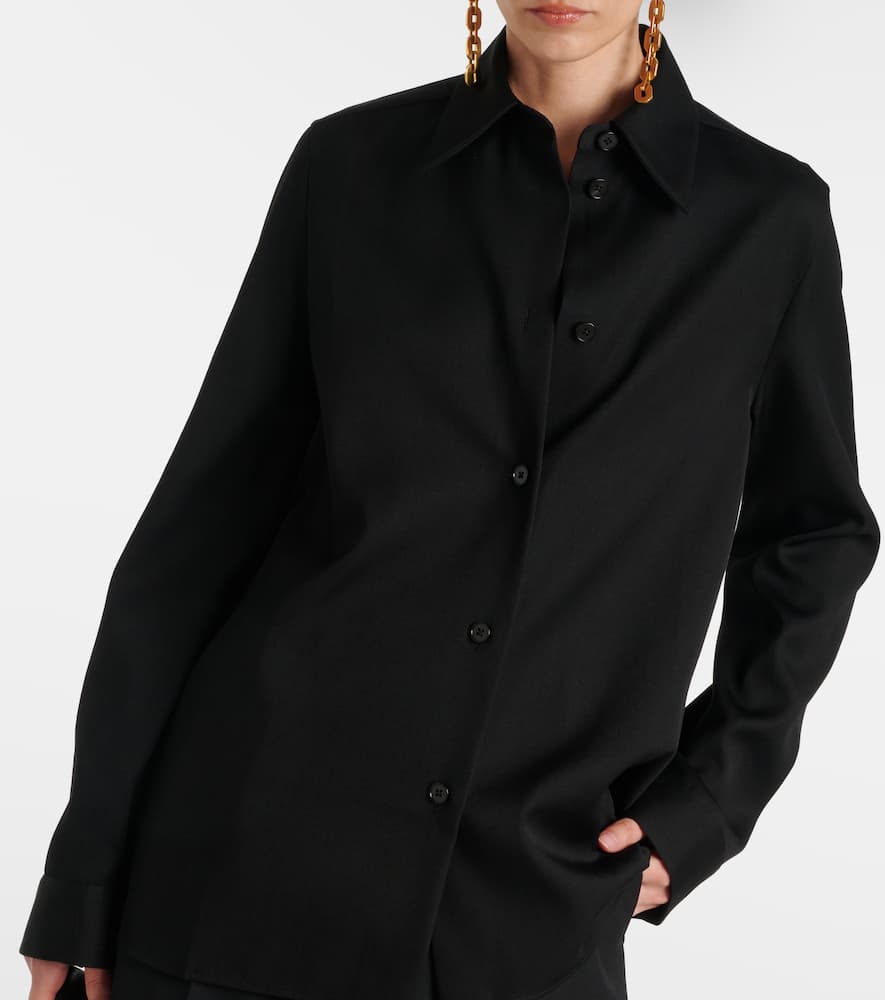 Virgin wool shirt