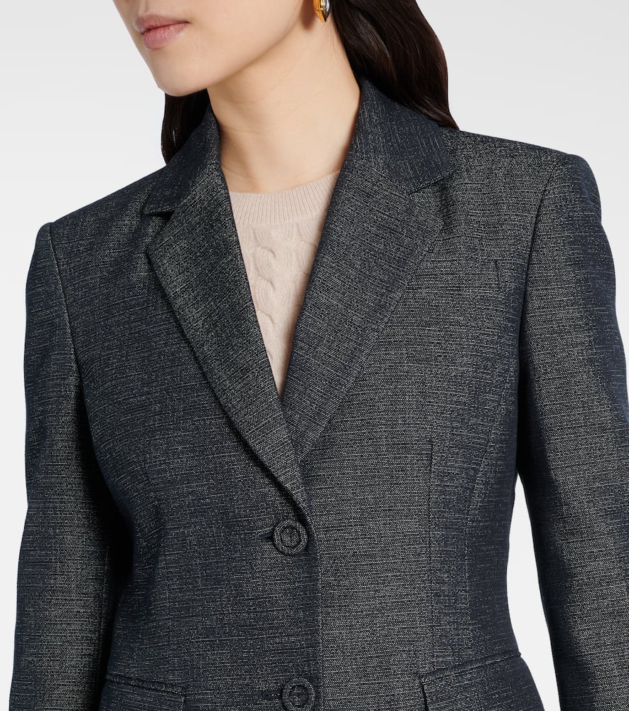 Fenice cotton and silk blazer