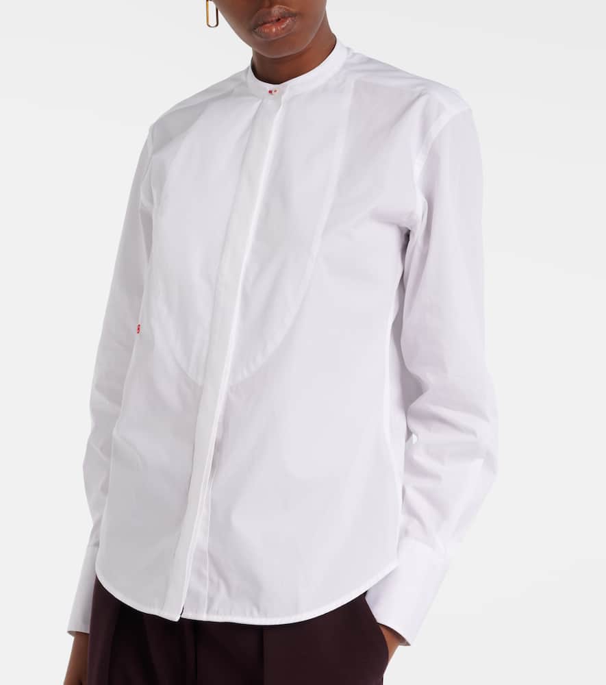 Cotton poplin shirt