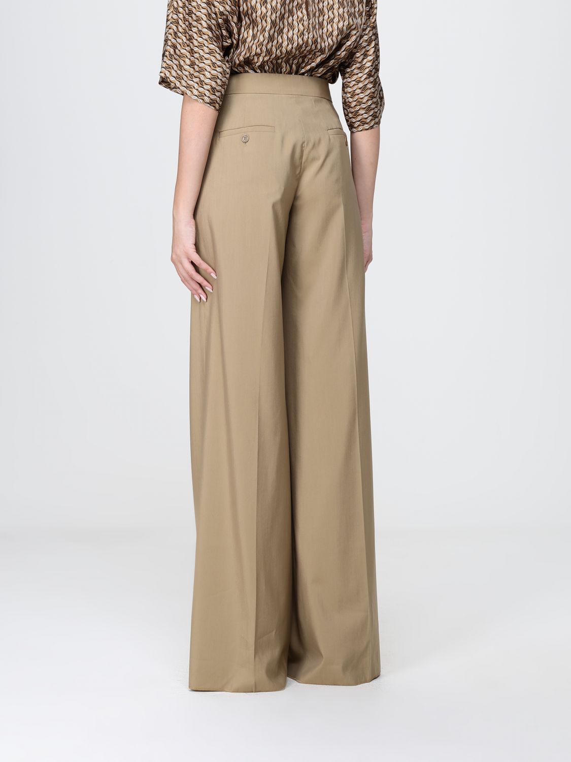 Pants Woman color Camel